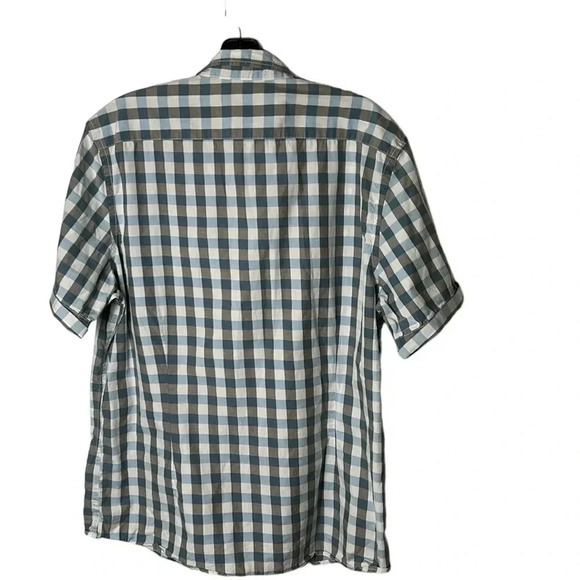 Retro  Y2K RW&Co checkered cotton short sleeve shirt.PTP 22”. 
Exc cond - Picture 11 of 11